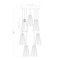 Z-Lite Farrell 7 Light Chandelier, 18in. W x 11in. H, Modern Gold 3043P6-7R-MGLD - alternate 6
